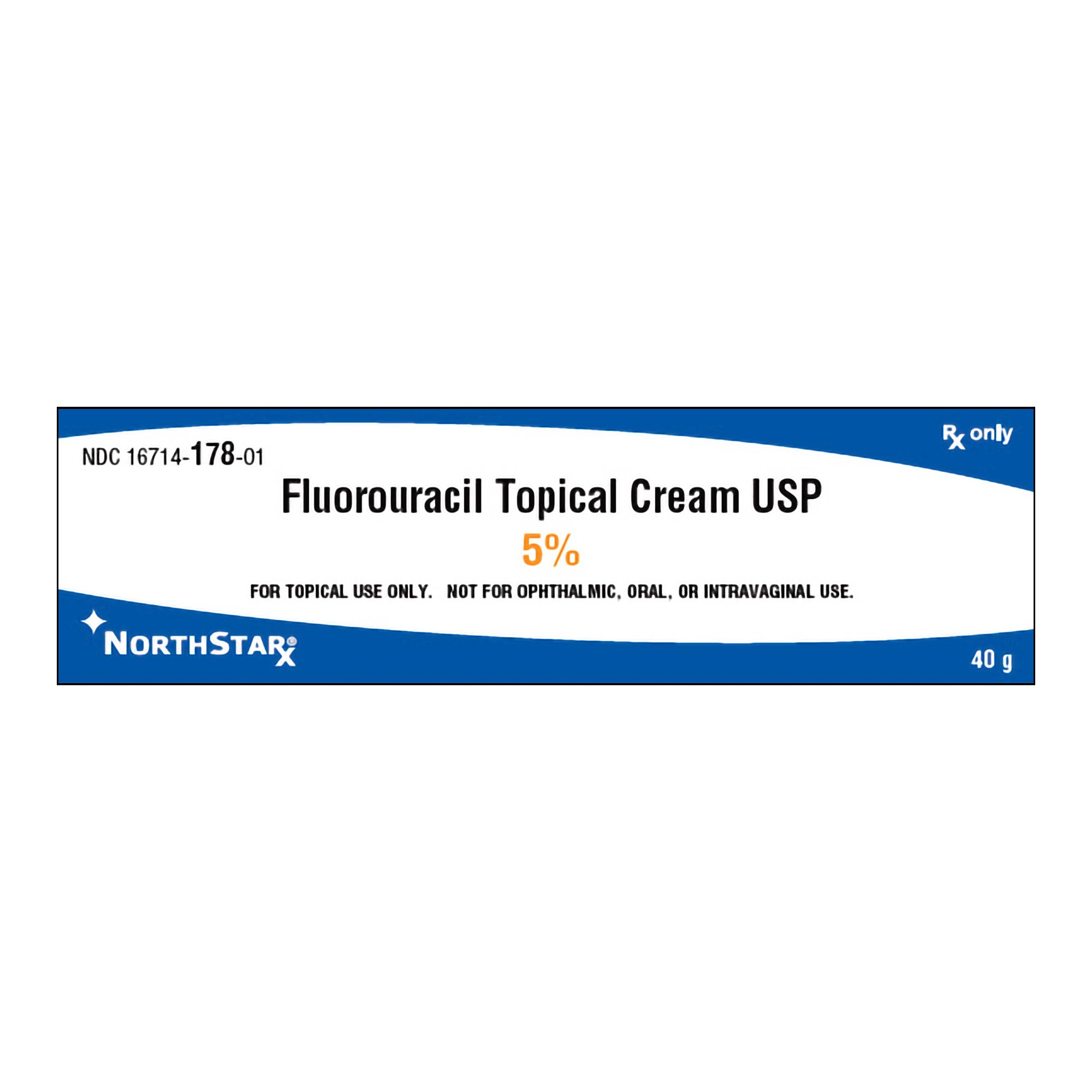 Fluorouracil 5% Topical Cream - 40 Gram Tube