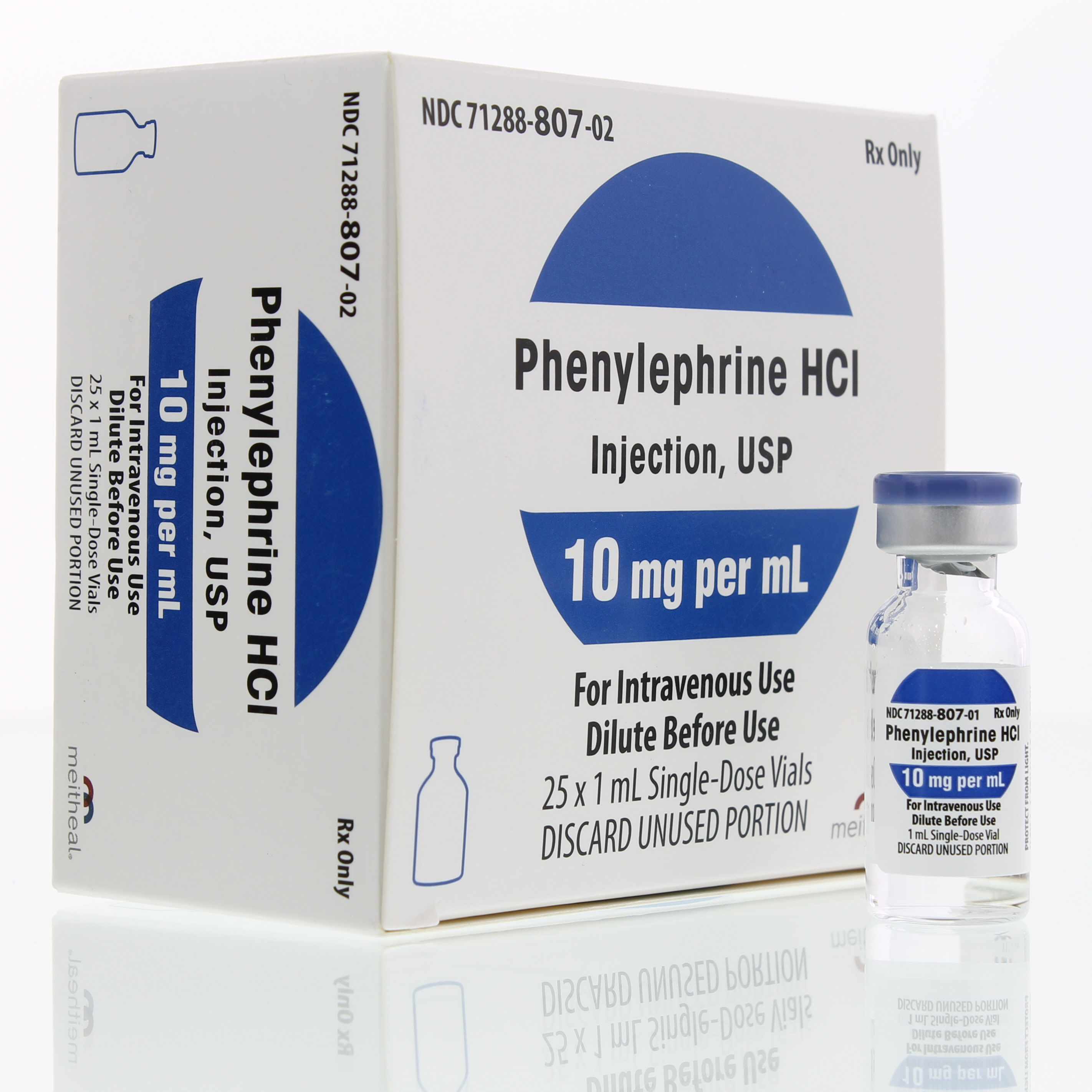 Phenylephrine 10 mg/ml 1ml SDV Injection - Box/25